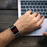 Men's Casual Sport LED Watch